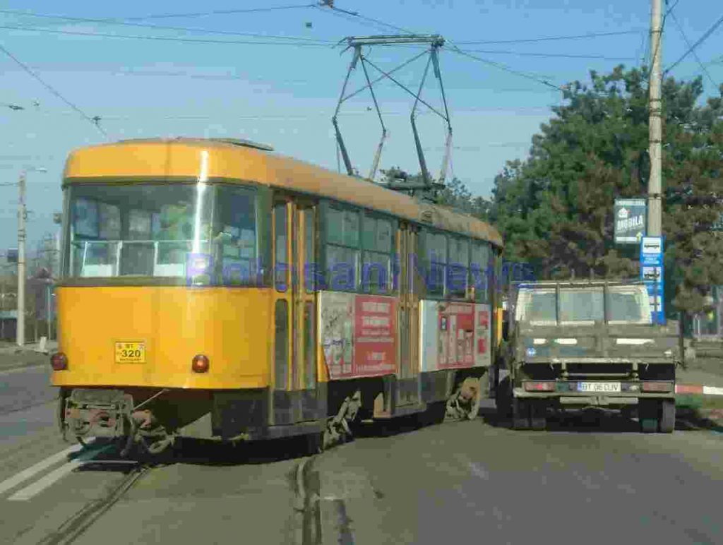 stiri, botosani, accident, tramvai