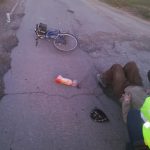 accident de bicicleta la Todireni- Botosani