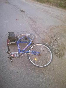 accident de bicicleta la Todireni- Botosani