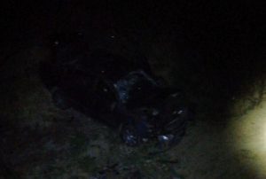 accident, masina in rapa la Botosani