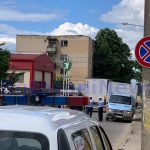 accident in fata Politiei Rutiere- Botosani