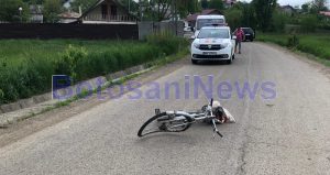 accident biciclist- Botosani