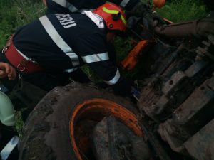 tractor rasturnat la Viisoara- botosani