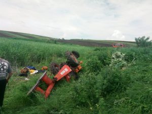 tractor rasturnat la Viisoara- botosani