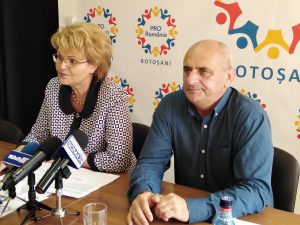 Mihaela Hunca si Dumitru Chelariu la Pro Romania Botosani