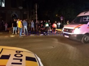 accident motociclist pe Bulevardul Mihai Eminescu Botosani