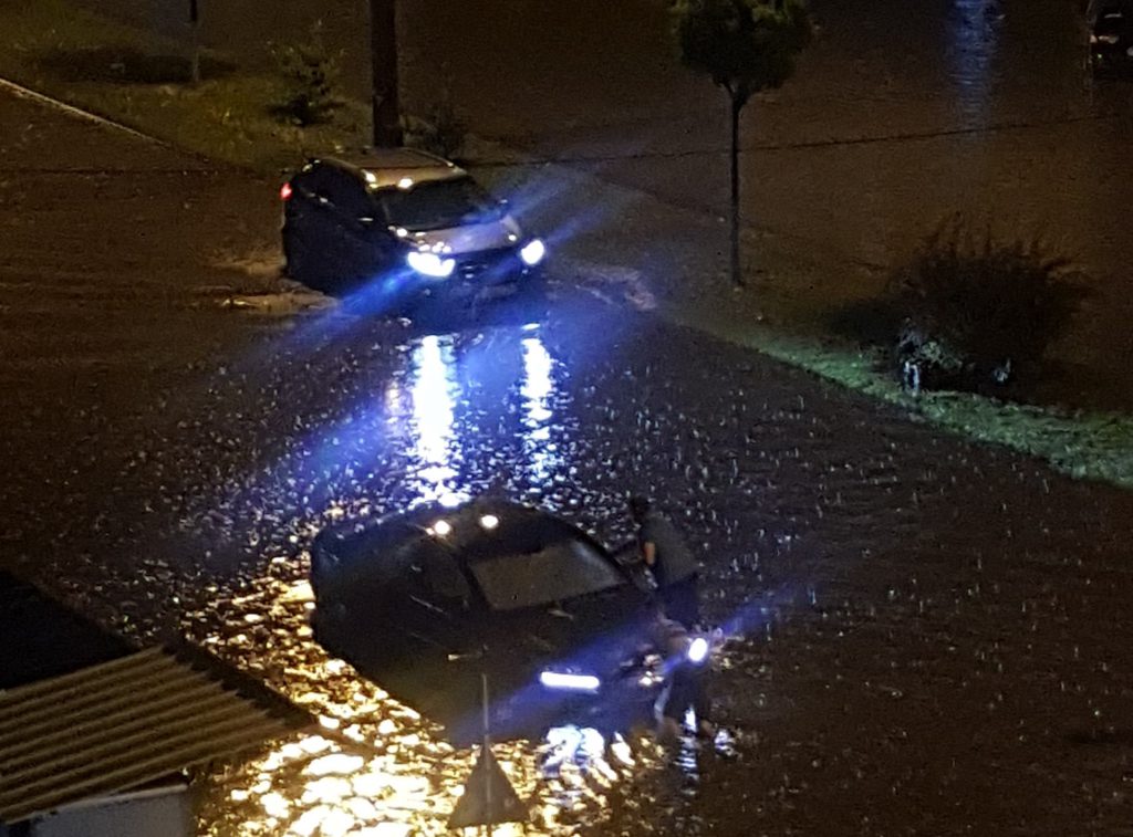 inundatii Calea Nationala - Botosani