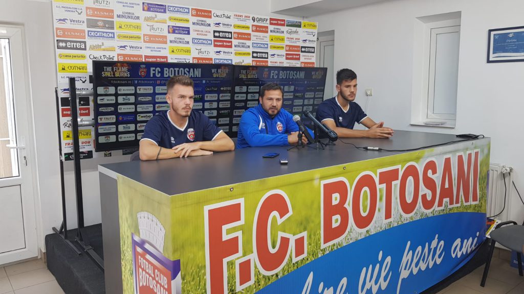 Marius Croitoru la conferinta de presa a FC Botosani inaintea meciului cu FCSB