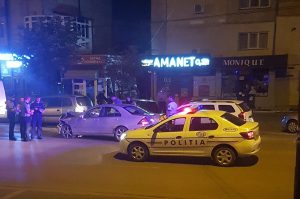 accident cu cinci masini avariate pe strada Grivita Botosani