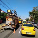 circulatia tramvaielor blocata pe Calea Nationala Botosani (5)