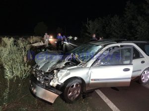 accident grav dintre o caruta si un aututorism in comuna Ungureni - Botosani