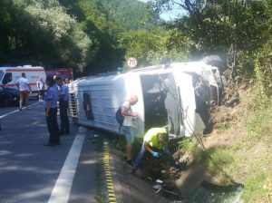 accident grav produs la Valcea 4