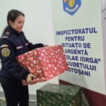 Patru copii din Pomârla, a căror casă a fost mistuită de flăcări, au avut parte de o surpriză de proporții din partea pompierilor